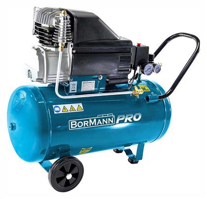 Bormann Pro BAT5030 Μονοφασικό Κομπρεσέρ Αέρος 96dB με Ισχύ 2.5hp και Αεροφυλάκιο 50lt
