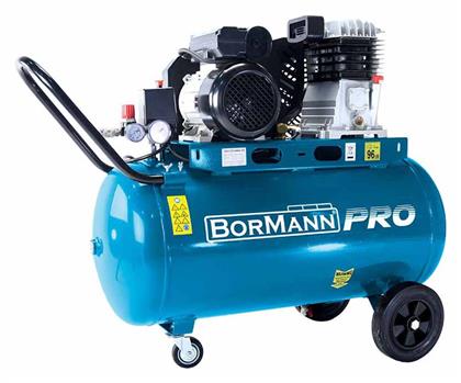 Bormann Pro BAT5060 Μονοφασικό Κομπρεσέρ Αέρος 96dB με Ισχύ 3hp και Αεροφυλάκιο 100lt