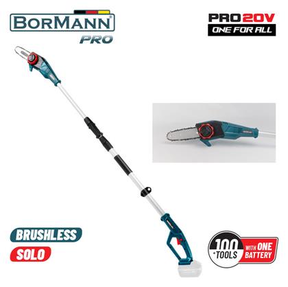 Bormann Pro BBP4200 Τηλεσκοπικό Κονταροπρίονο Μπαταρίας Solo με Λάμα 20cm και Συνολικό Μήκος 240cm