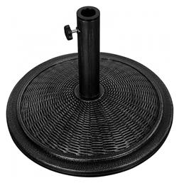 Bormann Βάση Ομπρέλας Μεταλλική Μαύρη 48x33cm