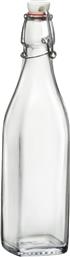 Bormioli Rocco Swing Μπουκάλι Νερού Γυάλινο με Κλιπ Διάφανο 1000ml από το Esmarket