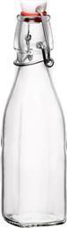 Bormioli Rocco Swing Μπουκάλι Νερού Γυάλινο με Κλιπ Διάφανο 125ml από το Plus4u