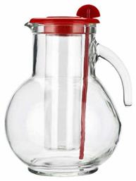 Bormioli Rocco Kufra Κανάτα Σερβιρίσματος Πλαστική Red 2150ml