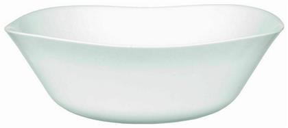Bormioli Rocco Parma Σαλατιέρα Γυάλινη Λευκή 24x24x8.2cm 3τμχ