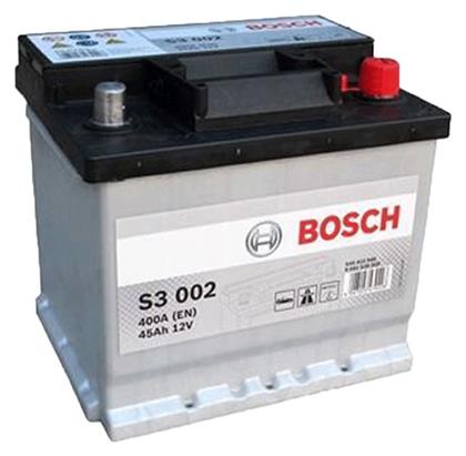 Bosch Μπαταρία Αυτοκινήτου S3002 με Χωρητικότητα 45Ah και CCA 400A από το Saveltrade