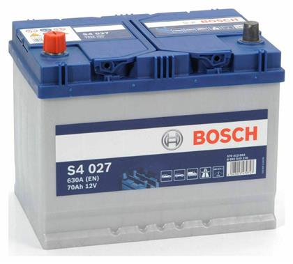 Bosch Μπαταρία Αυτοκινήτου S4027 με Χωρητικότητα 70Ah και CCA 630A