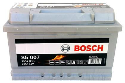 Bosch Μπαταρία Αυτοκινήτου S5007 με Χωρητικότητα 74Ah και CCA 750A από το Saveltrade