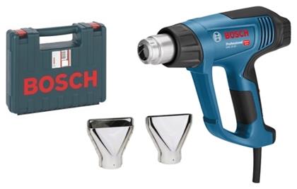 Bosch GHG 20-63 Kit Professional Πιστόλι Θερμού Αέρα 2000W με Ρύθμιση Θερμοκρασίας εως και 630°C