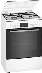 Bosch HXN390D20L Κουζίνα 66lt με Εστίες Υγραερίου Π60εκ. Λευκή από το Elektrostore24