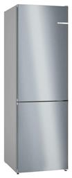 Bosch Ψυγειοκαταψύκτης 321lt Total NoFrost Inox KGN362IDF