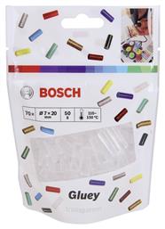 Bosch Ράβδοι Σιλικόνης 2608002004 Διάφανο 7mm 70τμχ