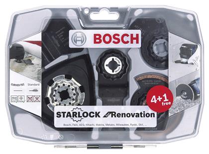 Bosch Σετ Εξαρτημάτων Πολυεργαλείων 5τμχ 2608664624
