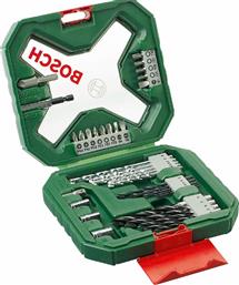 Bosch X-Line Σετ 34 Τρυπάνια HSS για Γυαλί, Πλακίδια, Δομικά Υλικά, Μέταλλο και Ξύλο από το e-shop