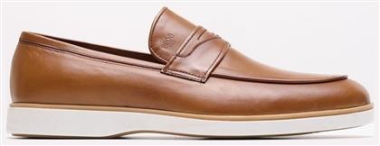 Boss Shoes Ανδρικά Loafers σε Καφέ Χρώμα