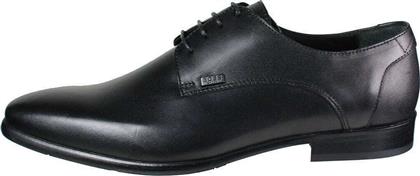 Boss Shoes Δερμάτινα Ανδρικά Σκαρπίνια Μαύρα από το Troumpoukis