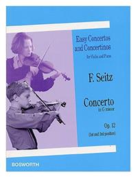 Bosworth Edition SEITZ Concerto Παρτιτούρα για Βιολί / Πιάνο / Έγχορδα από το e-shop