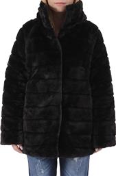 Μπουφάν Biston Ντεμί Με Συνθετική Γούνα Διπλής Όψεως 40-101-028-BLACK Γυναικείο από το Z-mall