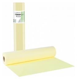 Bournas Medicals Εξεταστικό Ρολό Χάρτινο Πλαστικοποιημένο Premium Standard 50εκ. x 50μ. Κίτρινο