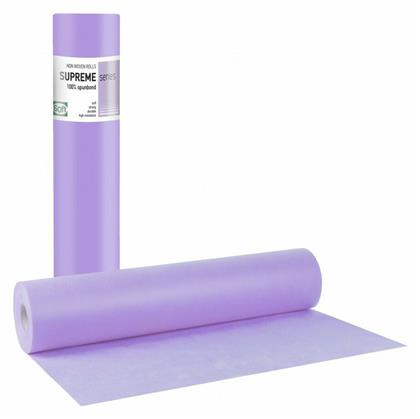 Bournas Medicals Εξεταστικό Ρολό Non Woven Supreme Plus 58cm x 70m Μωβ