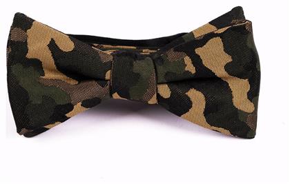 Bow tie in silk jacquard