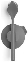 Brabantia 081.1175/89 117589 Πλαστικές Βούρτσες Καθαρισμού με Λαβή για Πιάτα Γκρι 2τμχ