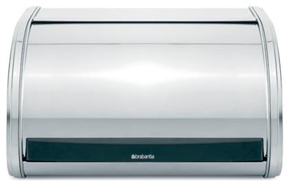Brabantia Roll Top Bread Bin Ψωμιέρα με Καπάκι Μεταλλική σε Ασημί Χρώμα 31.6x26.5x17.3cm