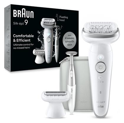 Braun Wet&Dry Αποτριχωτική Μηχανή Epilator SES9-241