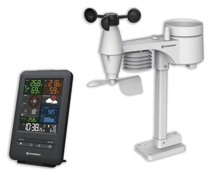 Bresser Beaufort 5-in-1 Weather Centre Ασύρματος Μετεωρολογικός Σταθμός Ψηφιακός Επιτραπέζιος