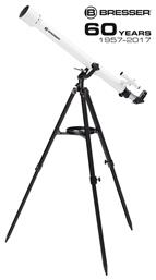 Bresser Classic 60/900 Az Lens Διοπτρικό Τηλεσκόπιο με Υποδοχή για Smartphone Camera Κατάλληλο για Αρχάριους