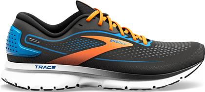 Brooks Trace 2 Ανδρικά Αθλητικά Παπούτσια Running Μαύρα από το SportsFactory