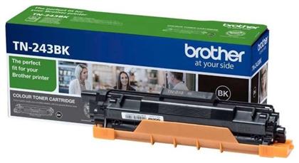 Brother TN-243BK Γνήσιο Toner Laser Εκτυπωτή Μαύρο 1000 Σελίδων (TN-243BK)