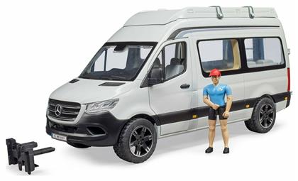 Bruder Mercedes Sprinter Camper White with Figurine & Accessories για 3+ Ετών