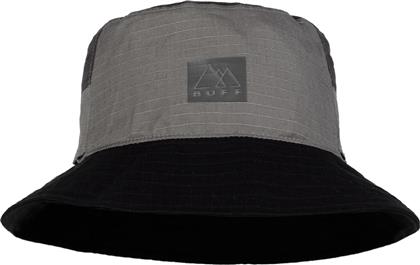 Buff Υφασμάτινo Ανδρικό Καπέλο Στυλ Bucket Μαύρο από το Plus4u