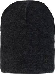 Buff Beanie Unisex Fleece Σκούφος Πλεκτός σε Μαύρο χρώμα από το Zakcret Sports