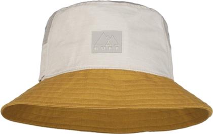 Buff Υφασμάτινo Ανδρικό Καπέλο Στυλ Bucket S/M Hak - Ocher