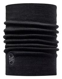 Buff Merino Wool Thermal Αθλητικό Περιλαίμιο Μαύρο