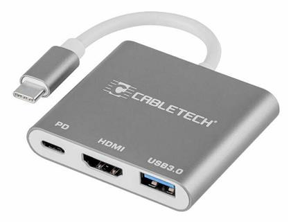 Cabletech USB-C Docking Station με HDMI 4K PD (KOM0952)