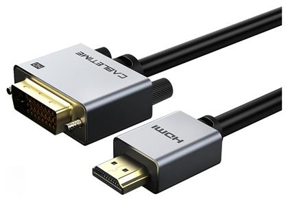 Cabletime Cable DVI-D male - HDMI male 2m