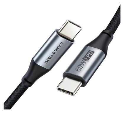 Cabletime USB 2.0 USB-C male - USB-C 60W 1m (DIA-5210131037980)