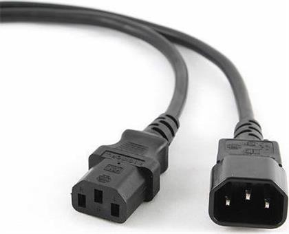 Cablexpert IEC C13 - IEC C14 Cable 1.8m Μαύρο (PC-189) από το e-shop