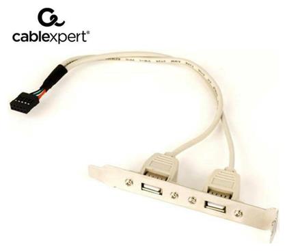 Cablexpert Port Bracket Dual USB Receptacles από το e-shop