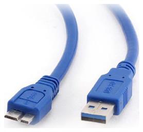 Cablexpert Regular USB 3.0 to micro USB Cable Μπλε 1.8m (CCP-MUSB3-AMBM-6)