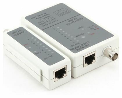 Cablexpert Tester Rj-45 Rg-58 Tester Καλωδίων Δικτύου από το e-shop