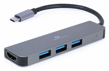 Cablexpert USB-C Docking Station με HDMI 4K (A-CM-COMBO2-01)
