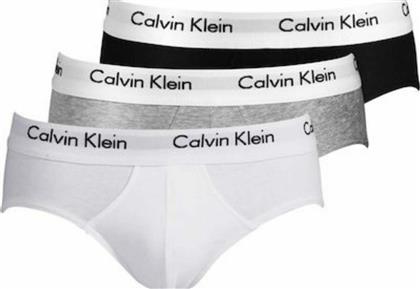 Calvin Klein Ανδρικά Σλιπ Μονόχρωμα 3Pack