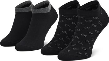 Calvin Klein Ανδρικές Κάλτσες με Σχέδια Μαύρες 2Pack από το MybrandShoes