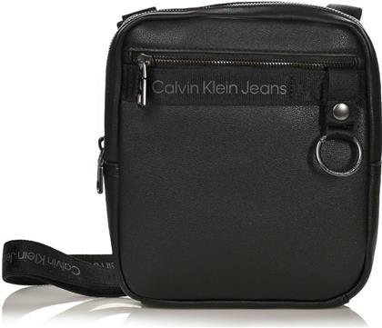 Calvin Klein Ανδρική Τσάντα Ώμου / Χιαστί σε Μαύρο χρώμα