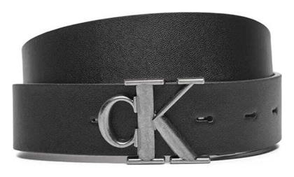 Calvin Klein Ανδρική Ζώνη Δερμάτινη Διπλής Όψης Μαύρη