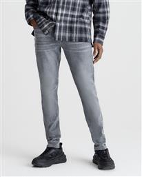 Calvin Klein Ανδρικό Παντελόνι Τζιν σε Slim Εφαρμογή Γκρι