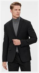 Calvin Klein Ανδρικό Σακάκι με Κανονική Εφαρμογή Μαύρο από το Modivo